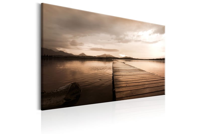 Billede Nostalgy 90x60 - Artgeist sp. z o. o. - Boligtilbehør - Billeder & kunst - Billeder på lærred