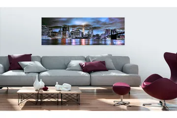 Billede Nyc City Lighthouse 150x50 - Artgeist sp. z o. o. - Boligtilbehør - Billeder & kunst - Billeder på lærred