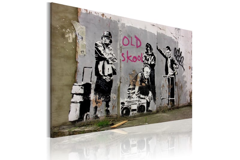 Billede Old School Banksy 60x40, Artgeist sp. z o. o.