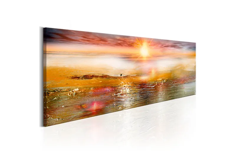 Billede Orange Sea 135x45, Artgeist sp. z o. o.