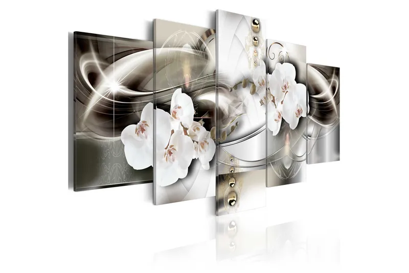Billede Orchids Among The Waves Of Gold 200x100, Artgeist sp. z o. o.