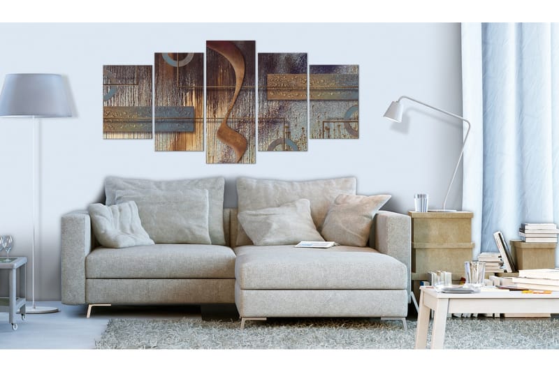 Billede Oriental Composition 100x50 - Artgeist sp. z o. o. - Boligtilbehør - Billeder & kunst - Billeder på lærred