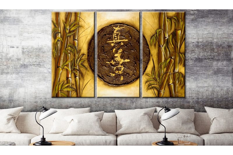 Billede Orientalisk Symbol 120x80 - Artgeist sp. z o. o. - Boligtilbehør - Billeder & kunst - Billeder på lærred