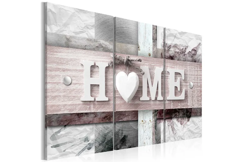 Billede Original House 120x80 - Artgeist sp. z o. o. - Boligtilbehør - Billeder & kunst - Billeder på lærred