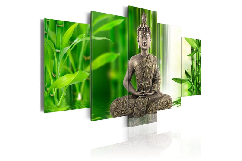 Billede Overvejer Buddha 100x50 - Artgeist sp. z o. o. - Boligtilbehør - Billeder & kunst - Billeder på lærred