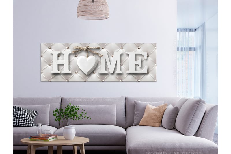 Billede Quilted Home (Del 1) Smal 135x45, Artgeist sp. z o. o.