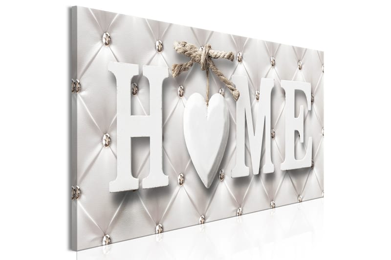 Billede Quilted Home (Del 1) Smal 150x50 - Artgeist sp. z o. o. - Boligtilbehør - Billeder & kunst - Billeder på lærred