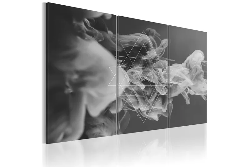 Billede Røg Og Symetri 120x80, Artgeist sp. z o. o.