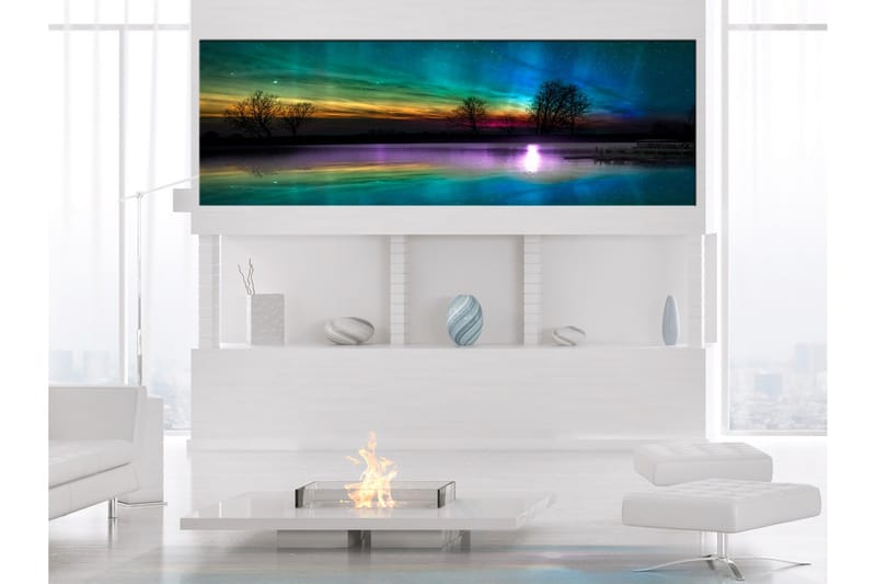 Billede Rainbow Aurora (1 del) Smal 135x45, Artgeist sp. z o. o.