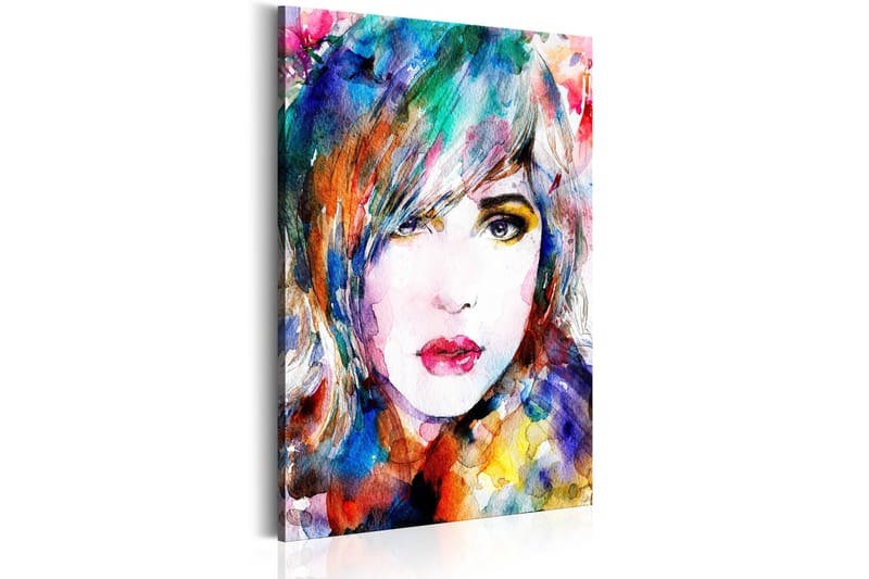 Billede Rainbow Girl 60x90, Artgeist sp. z o. o.