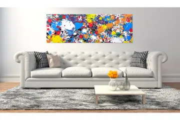 Billede Rainbow Illumination 135x45 - Artgeist sp. z o. o. - Boligtilbehør - Billeder & kunst - Billeder på lærred