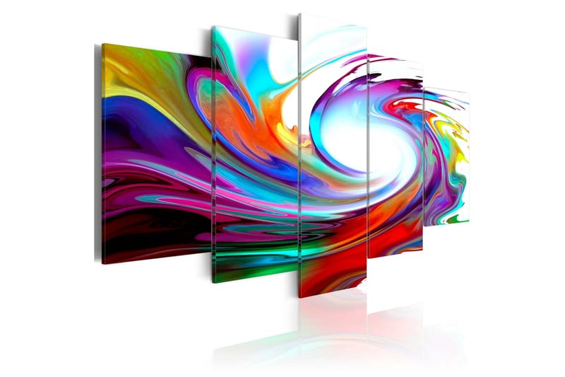Billede Rainbow Swirl 100x50, Artgeist sp. z o. o.