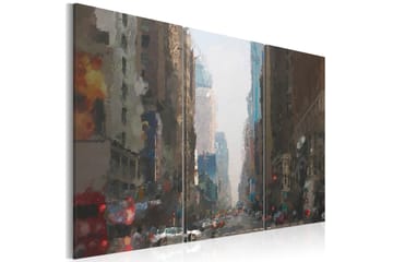 Billede Rainy City Behind The Glass 120x80