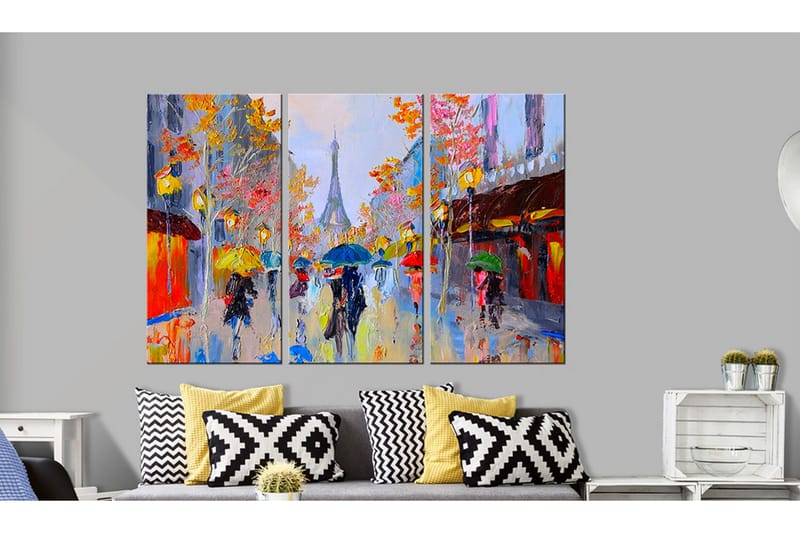 Billede Rainy Paris 120x80, Artgeist sp. z o. o.