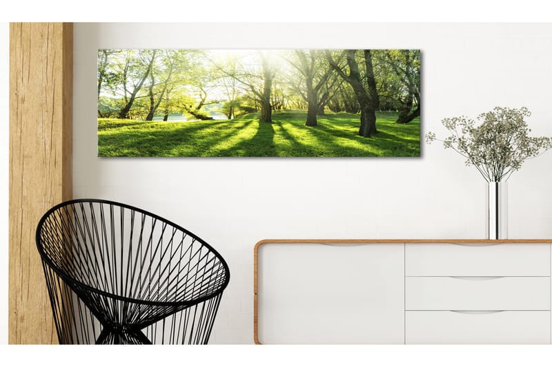 Billede Rays Of Sunshine 135x45 - Artgeist sp. z o. o. - Boligtilbehør - Billeder & kunst - Billeder på lærred