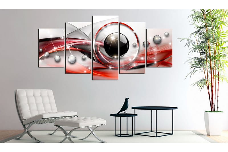 Billede Red Eye 200x100 - Artgeist sp. z o. o. - Boligtilbehør - Billeder & kunst - Billeder på lærred