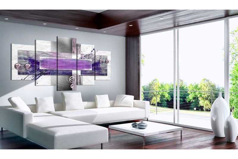 Billede Restless Mind 200x100 - Artgeist sp. z o. o. - Boligtilbehør - Billeder & kunst - Billeder på lærred