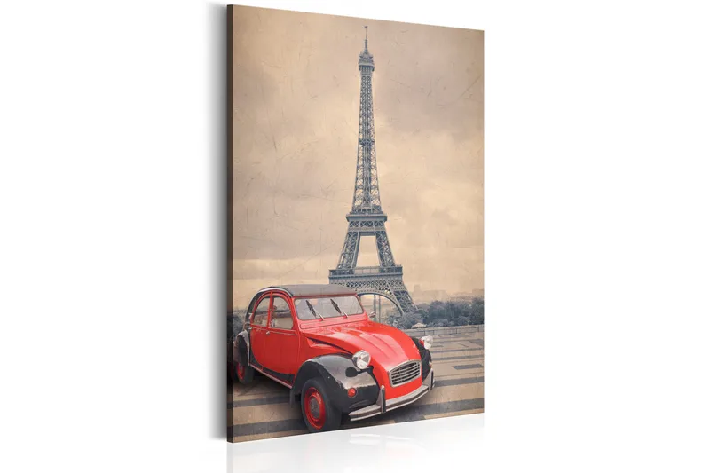 Billede Retro Paris 80x120, Artgeist sp. z o. o.