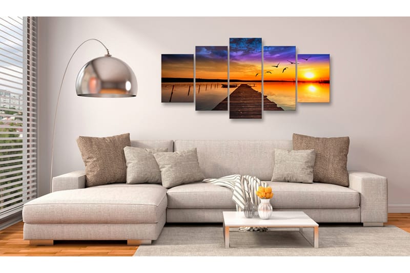 Billede Romantic Lake 100x50, Artgeist sp. z o. o.