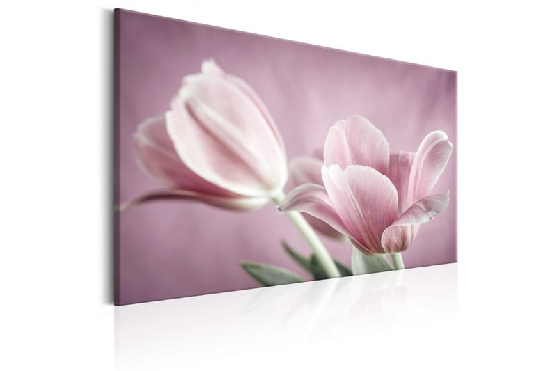 Billede Romantic Tulips 90x60 - Artgeist sp. z o. o. - Boligtilbehør - Billeder & kunst - Billeder på lærred