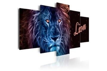 Billede Royal Flames 100x50 - Artgeist sp. z o. o. - Boligtilbehør - Billeder & kunst - Billeder på lærred