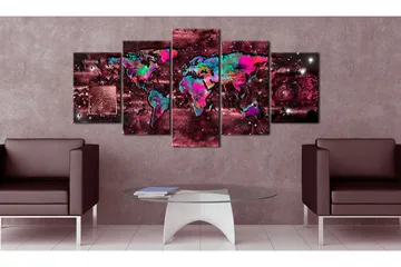 Billede Ruby Journey 100x50 - Artgeist sp. z o. o. - Boligtilbehør - Billeder & kunst - Billeder på lærred