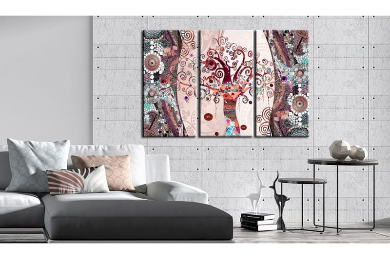 Billede Ruby Tree 90x60 - Artgeist sp. z o. o. - Boligtilbehør - Billeder & kunst - Billeder på lærred