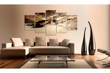 Billede Sandy Clouds 200x100 - Artgeist sp. z o. o. - Boligtilbehør - Billeder & kunst - Billeder på lærred