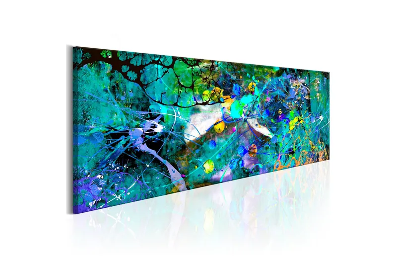 Billede Sapphire Jungle 150x50, Artgeist sp. z o. o.