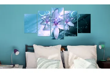 Billede Sapphire Nights 200x100 - Artgeist sp. z o. o. - Boligtilbehør - Billeder & kunst - Billeder på lærred