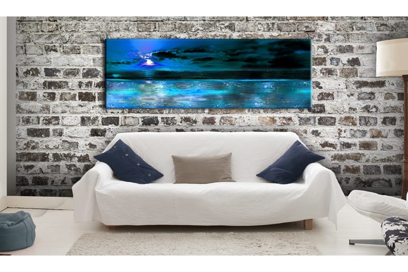 Billede Sapphire Ocean 135x45 - Artgeist sp. z o. o. - Boligtilbehør - Billeder & kunst - Billeder på lærred