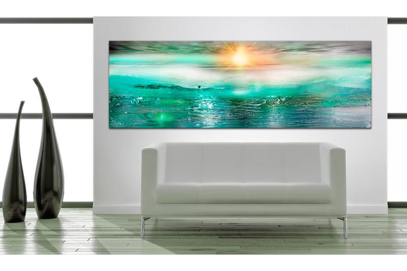 Billede Sapphire Sea 120x40 - Artgeist sp. z o. o. - Boligtilbehør - Billeder & kunst - Billeder på lærred