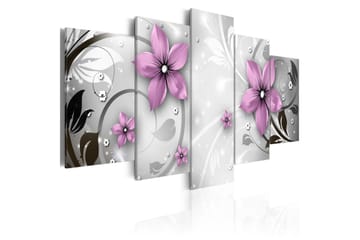 Billede Saucy Flowers 200x100 - Artgeist sp. z o. o. - Boligtilbehør - Billeder & kunst - Billeder på lærred
