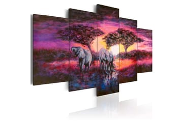 Billede Savannah 100x50 - Artgeist sp. z o. o. - Boligtilbehør - Billeder & kunst - Billeder på lærred