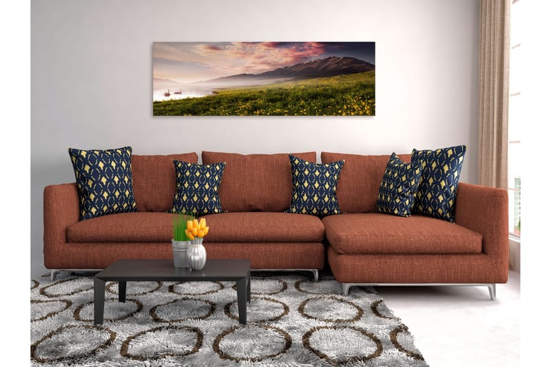 Billede Sayram Lake (1 del) Smal 120x40, Artgeist sp. z o. o.