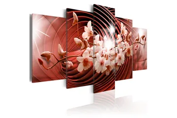 Billede Scarlet Carousel 100x50 - Artgeist sp. z o. o. - Boligtilbehør - Billeder & kunst - Billeder på lærred