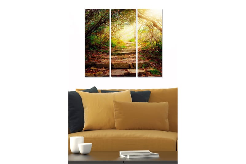 Billede Scenic 3 stk Flerfarvet, 22x05 cm