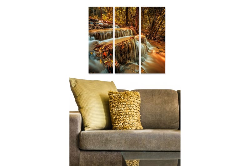 Billede Scenic 3 stk Flerfarvet, 22x05 cm