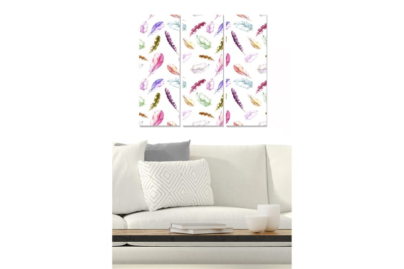 Billede Scenic 3 stk Flerfarvet, 22x05 cm