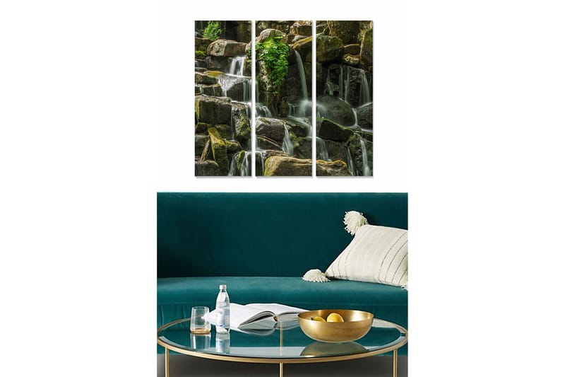 Billede Scenic 3 stk Flerfarvet, 22x05 cm