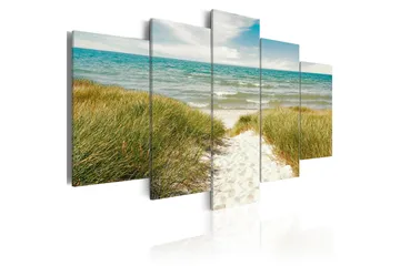Billede Sea Melody 100x50 - Artgeist sp. z o. o. - Boligtilbehør - Billeder & kunst - Billeder på lærred