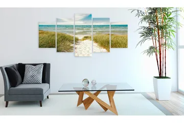Billede Sea Melody 100x50 - Artgeist sp. z o. o. - Boligtilbehør - Billeder & kunst - Billeder på lærred
