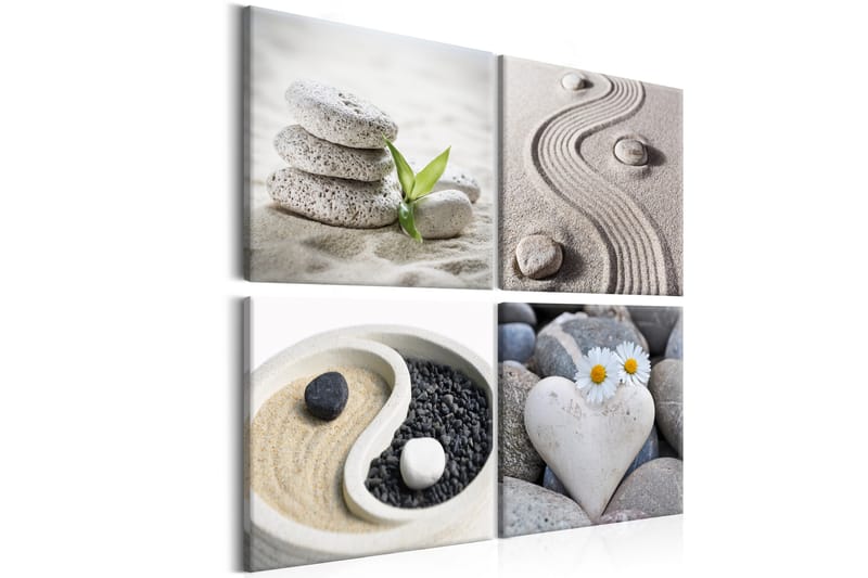 Billede Sea Yin And Yang 80x80, Artgeist sp. z o. o.