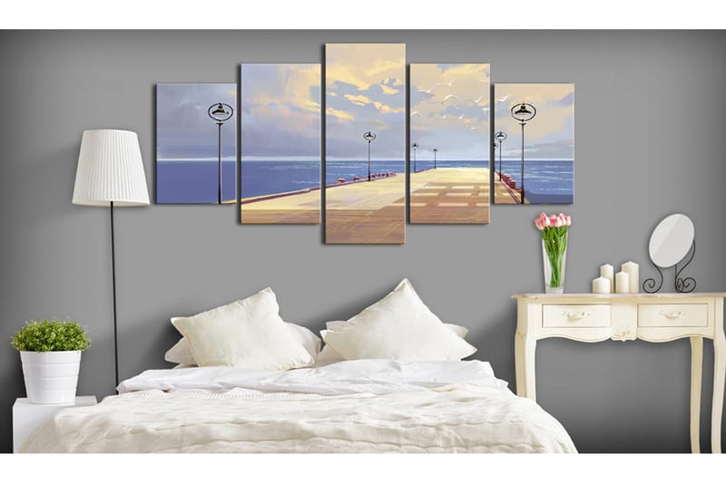 Billede Seaside Walk 100x50, Artgeist sp. z o. o.