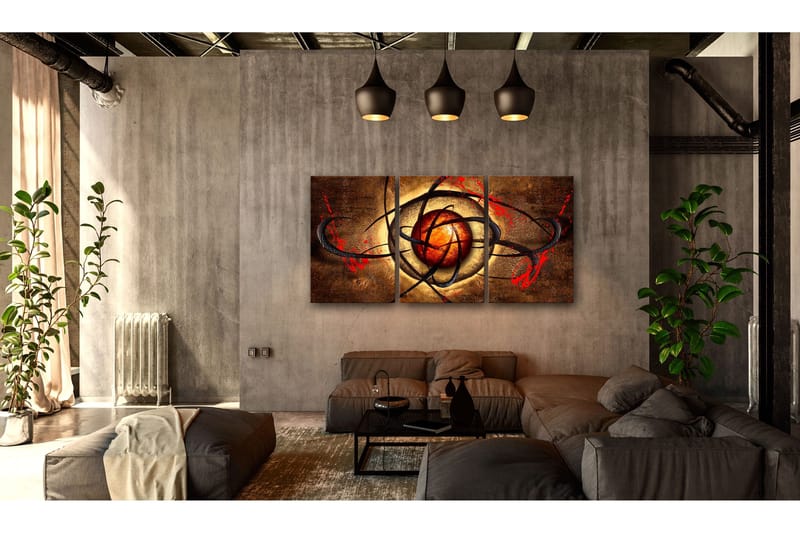 Billede Secret Eye 120x60 - Artgeist sp. z o. o. - Boligtilbehør - Billeder & kunst - Billeder på lærred