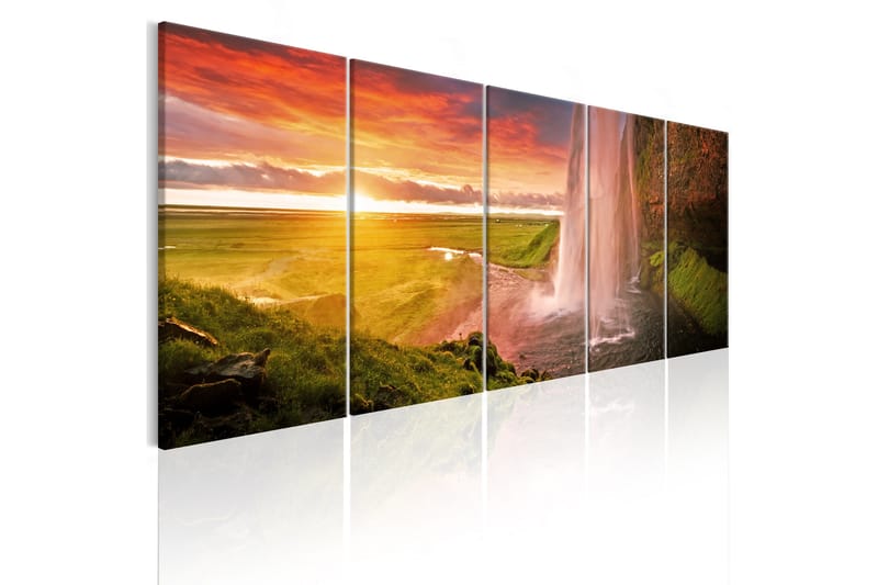 Billede Seljalandsfoss Waterfall 200x80, Artgeist sp. z o. o.