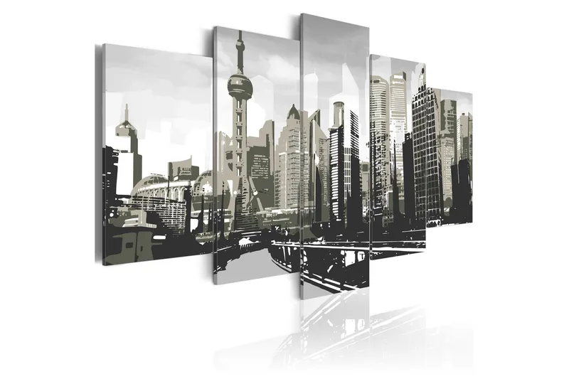 Billede Shanghai China´S Largest City 200x100, Artgeist sp. z o. o.