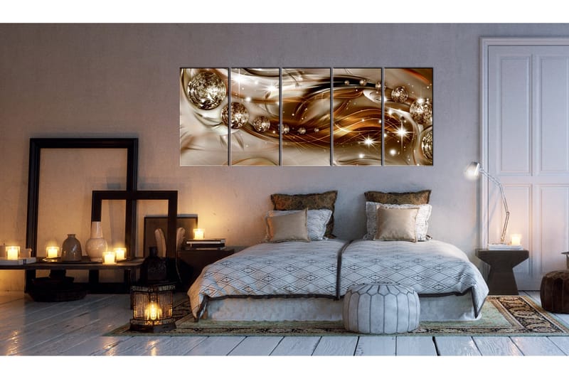 Billede Shining Bullets 200x80 - Artgeist sp. z o. o. - Boligtilbehør - Billeder & kunst - Billeder på lærred