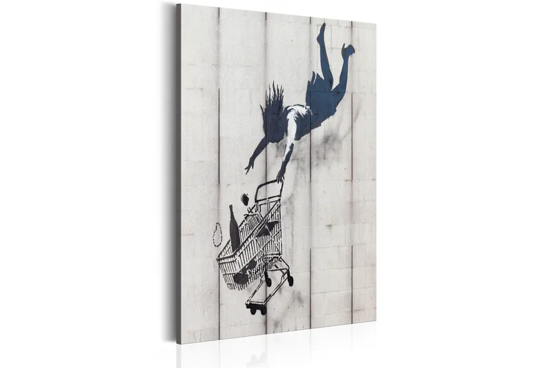 Billede Shop Til You Drop By Banksy 60x90, Artgeist sp. z o. o.