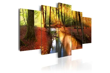 Billede Silent Forest 100x50 - Artgeist sp. z o. o. - Boligtilbehør - Billeder & kunst - Billeder på lærred